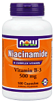 Now Niacinamide (B-3) 500 mg - 100 Capsules
