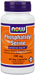 Now Phosphatidyl Serine 100 mg - 60 Vcaps