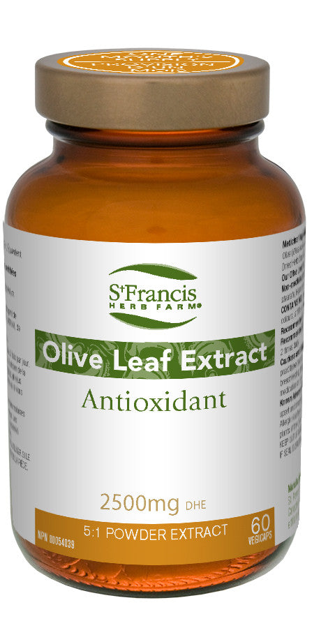 St. Francis Olive Leaf Herbal Capsules