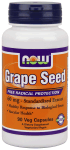 Now Grape Seed 250 mg.  - 90 Veg Capsules