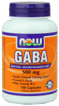 Now GABA 500 mg + B-6 2 mg - 100 Capsules